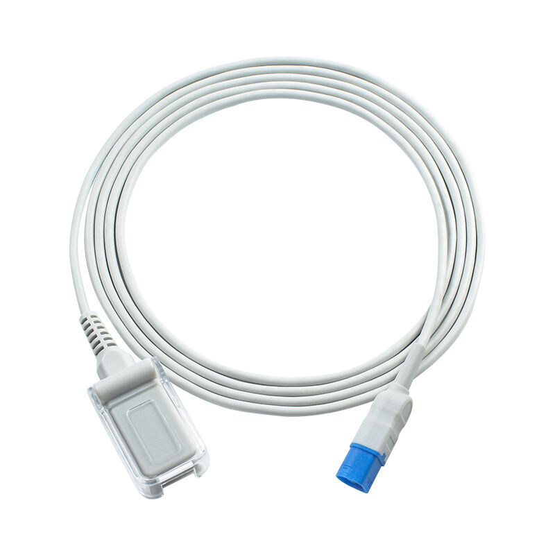 Sensor Shenmei SpO2 verkabeln 8 Adapter-Kabel Pin Tos 9Pin SpO2 für Kliniken/Krankenhäuser