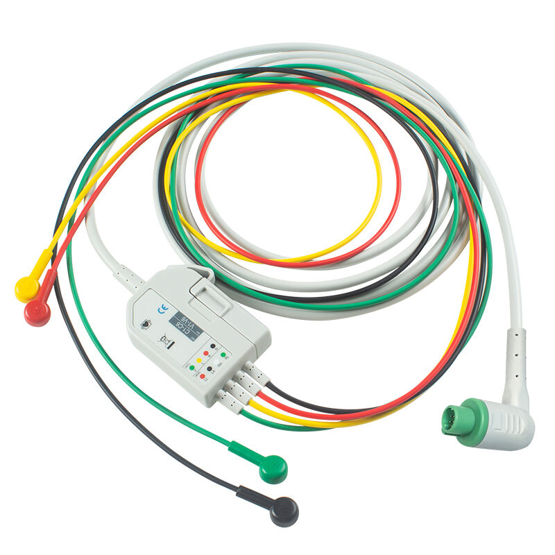 Stryker M-Edtronic Physio-control LIFEPAK 12 120 15 Defibrillator EKG EKG Kabel und Schleuderdraht 11111-000018 11111-000020