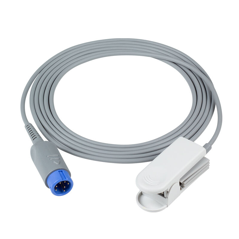 Edan 7Pin V5 V8 IM20 IM3 IM3X IM10X IM12 One Direct Adult Finger Clip SpO2 Sensor 02.57.225029