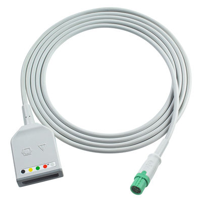 S-iemens Drager 7-Pin-EKG-Stickadapterkabel Draeger-EKG-Kabel Infinity Delta XL 5592162 EKG-Verlängerungskabel