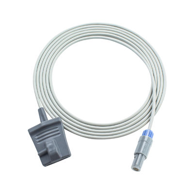 Kompatibles Yonker Yk8000c SpO2-Sonde-Kabel für Yonker 6Pin Erwachsene Soft Tip 3.0M