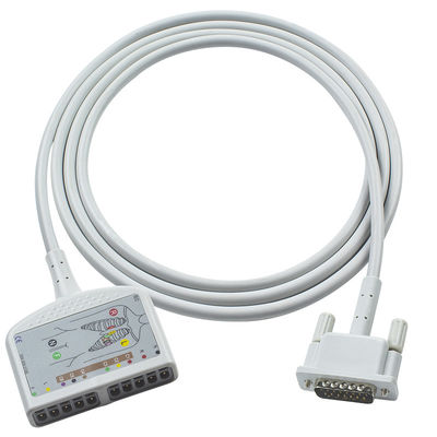 OD6mm 2,2M P-Hilips EKG Kabel Kofferraumkabel für M1770A M1771A M1772A Pagewriter 100 Pagewriter 200