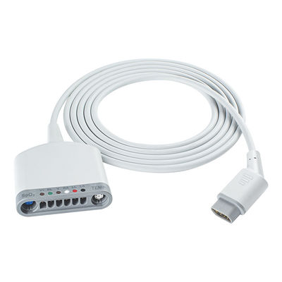SpO2 6Lead-EKG-Patientkabel 3,5 M mit SpO2/Temperatur/EKG-Funktion