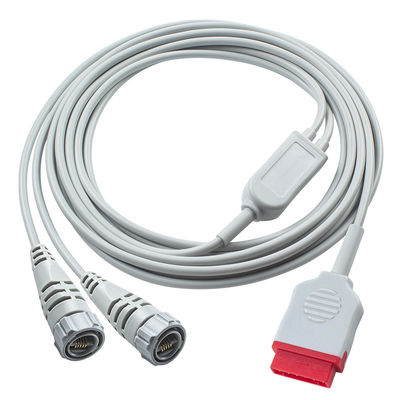 11Pin Double Argon 3,5M IBP Kabel für GE Blutdruckmessgerät 2 Jahre Haltbarkeit