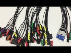 Spacelabs-Radio-lichtdurchlässiger Draht Führungs-Kabel der 1 Meter-transparentes 10 Führungs-ECG